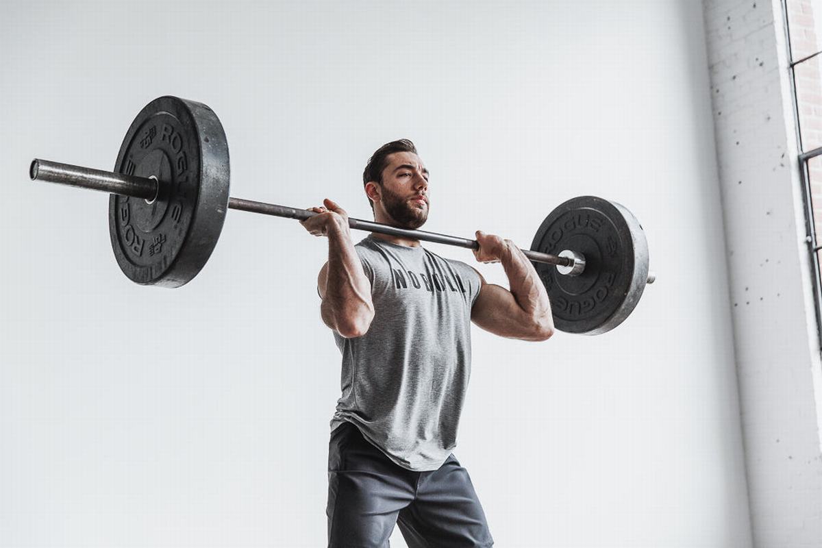 Nobull Sleeveless Men's T Shirts Grey | Australia (JU8943)